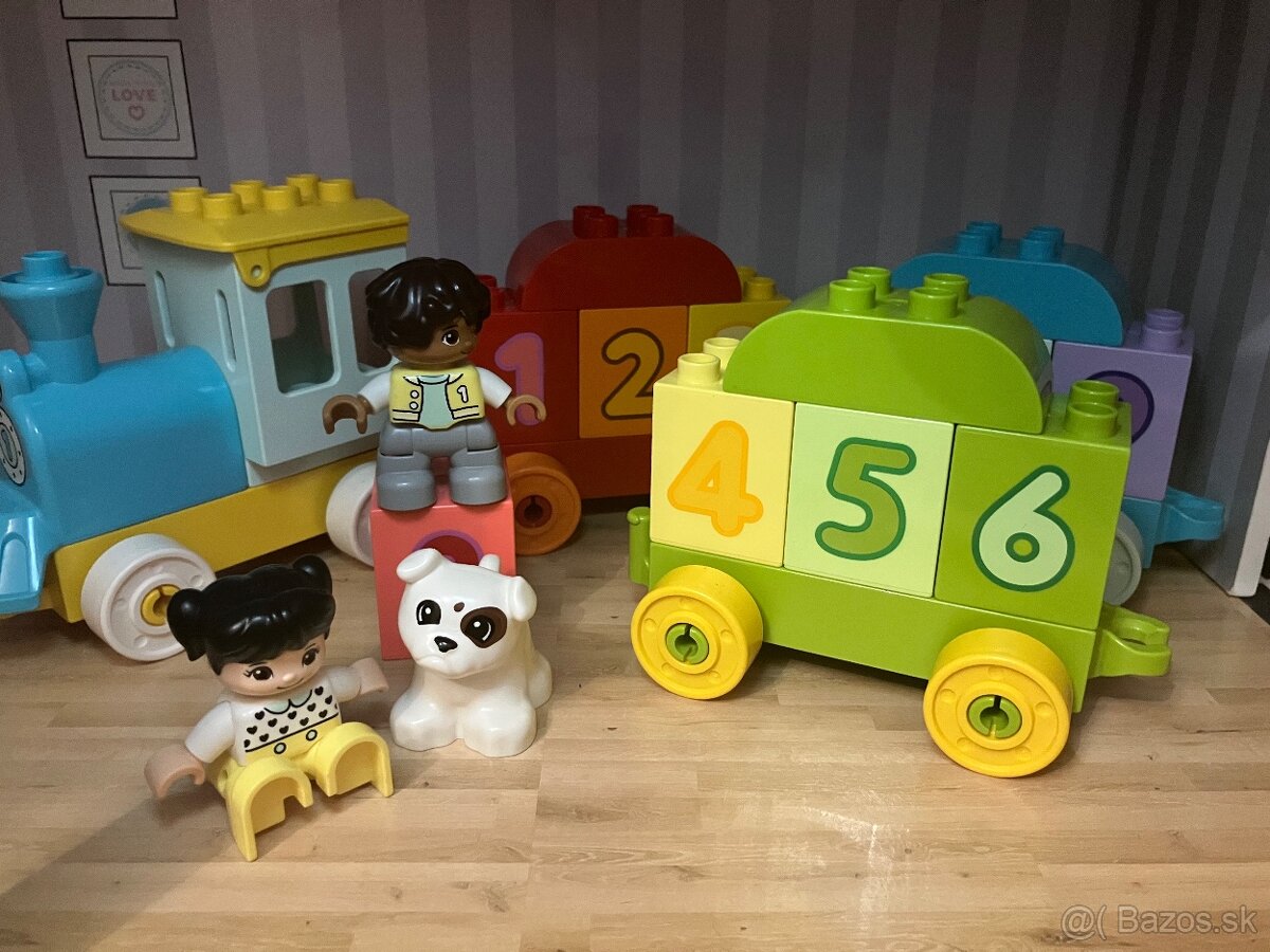 Lego Duplo Vláčik s číslami