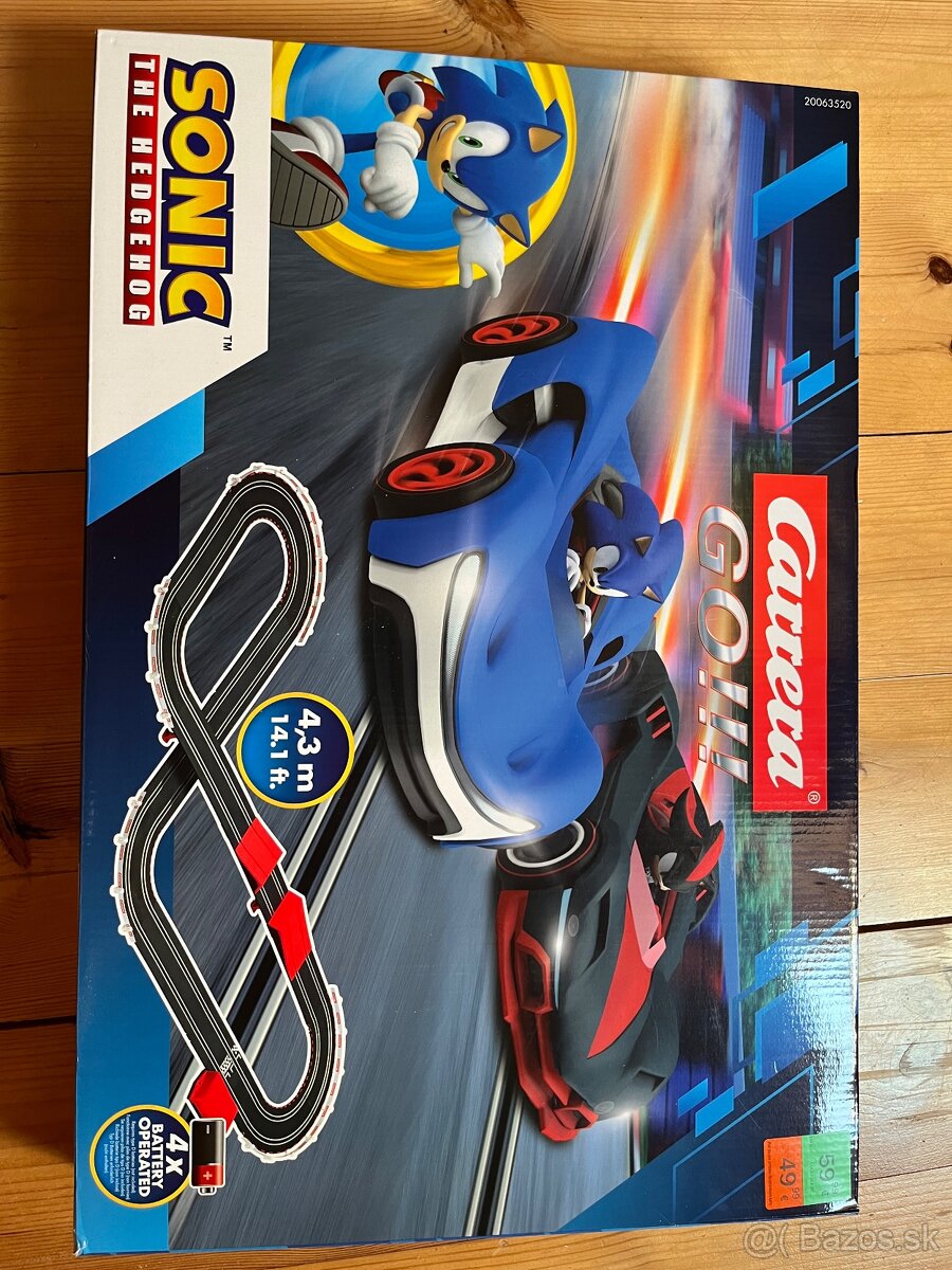 Autodráha Ježko Sonic 3