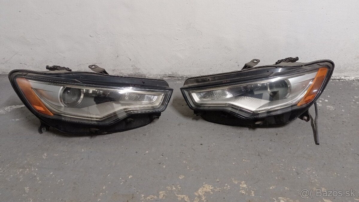 Audi A6 C7 predné svetlá USA