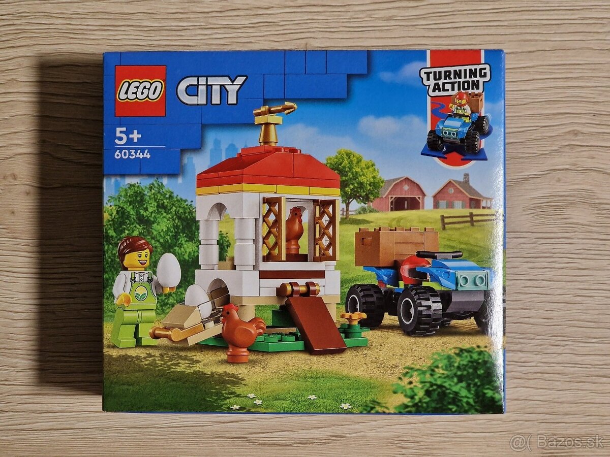 Lego City 60344 Kurín (Chicken Henhouse)