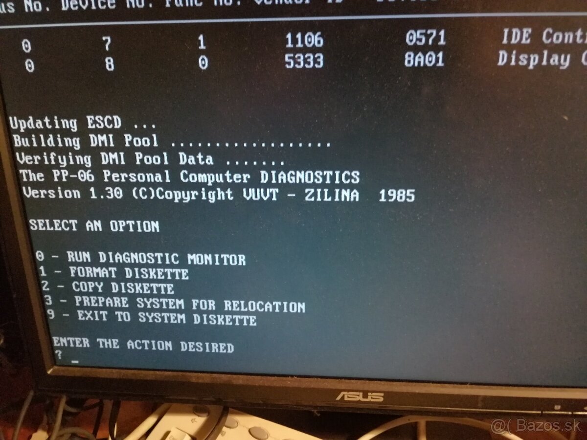 PP06 diagnosticka disketa