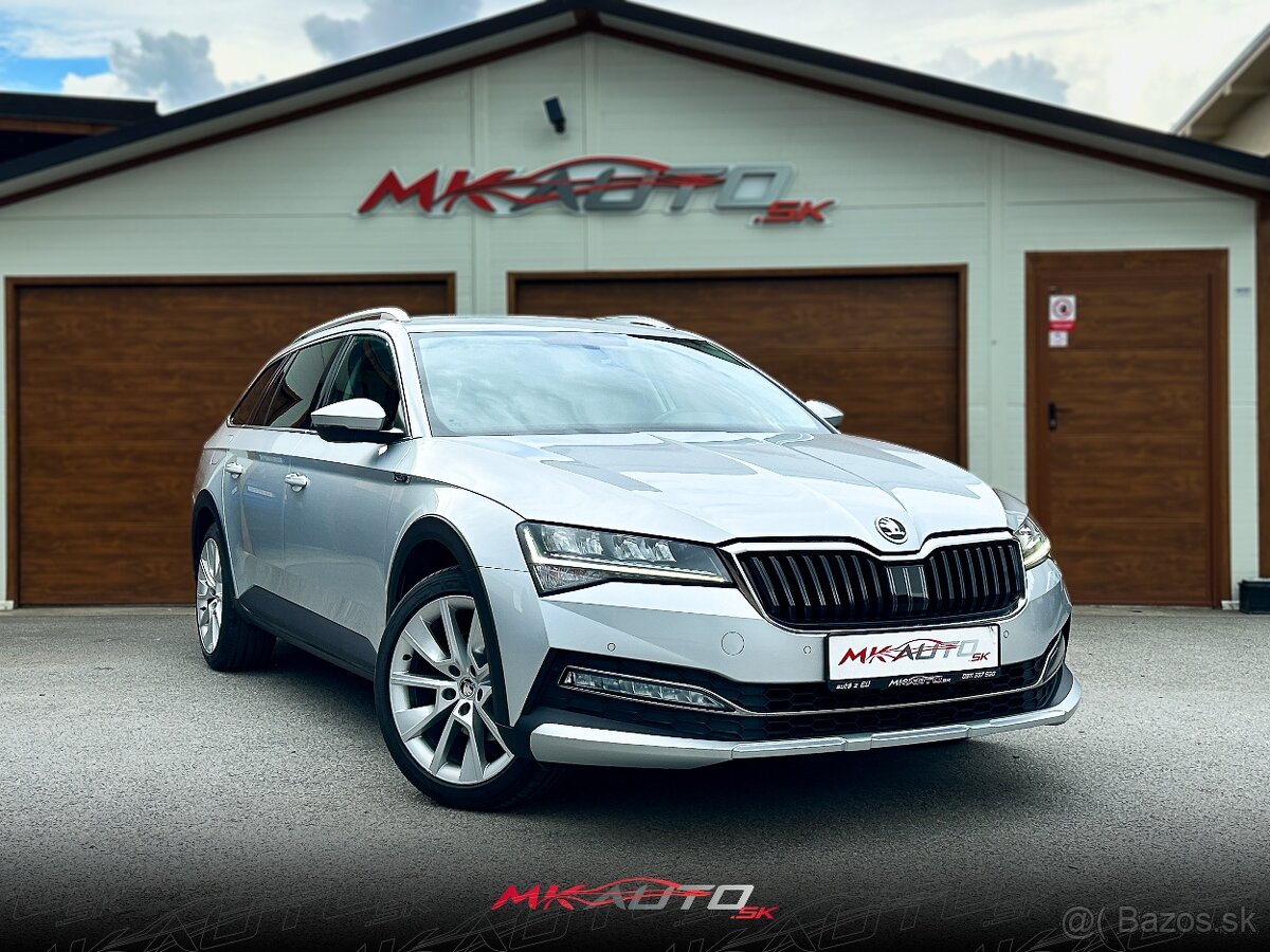 Škoda Superb Combi Scout 2.0 TDI 147kW 4x4 DSG - Odpočet DPH