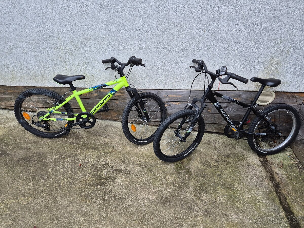 Detský bicykel Rockrider 20