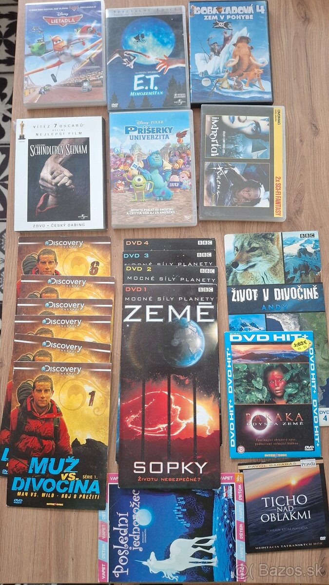 DVD disky darujem