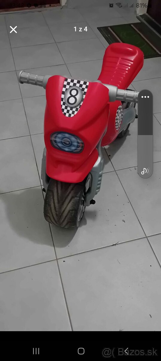 Odražadlo motorka
