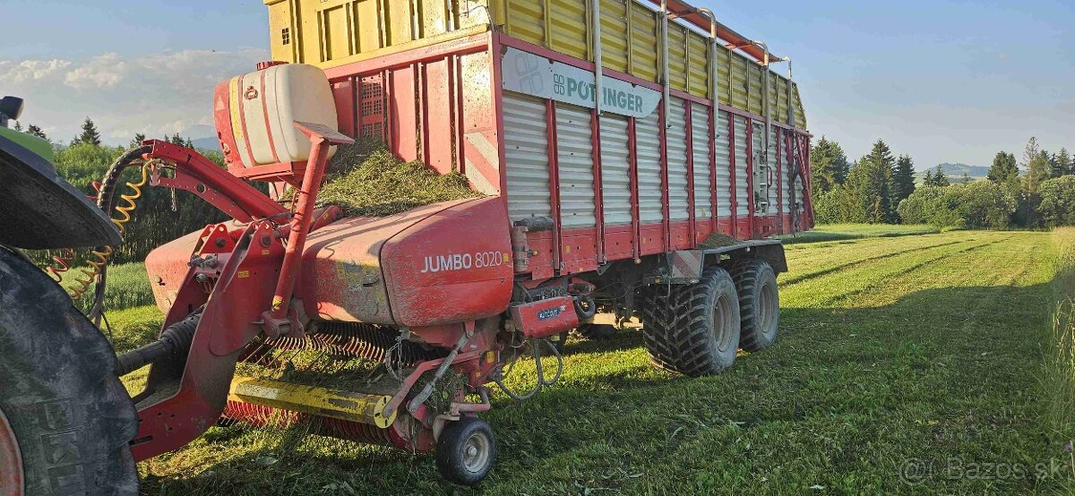 Senážny voz Pottinger JUMBO 8020