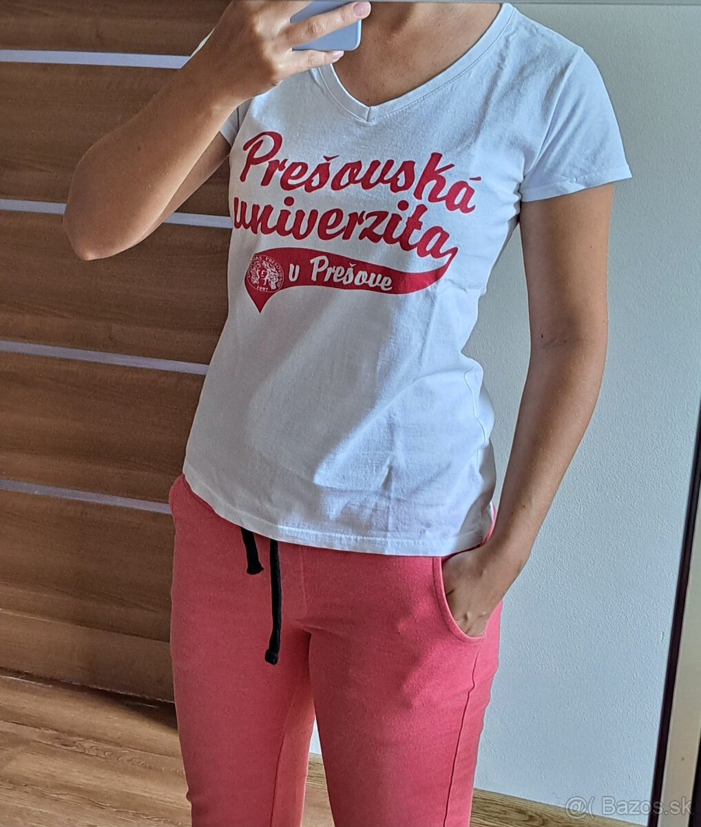 Dámske biele tričko UNIPO
