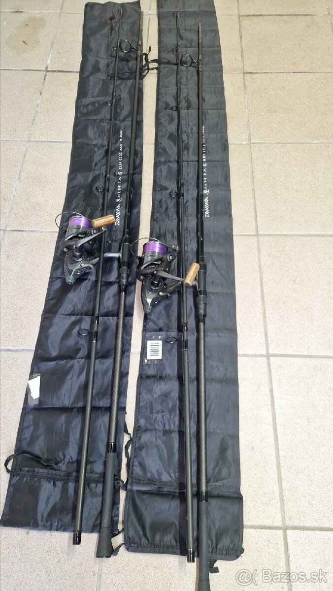 Predám Prúty Daiwa Ninja a OKUMA navijaky