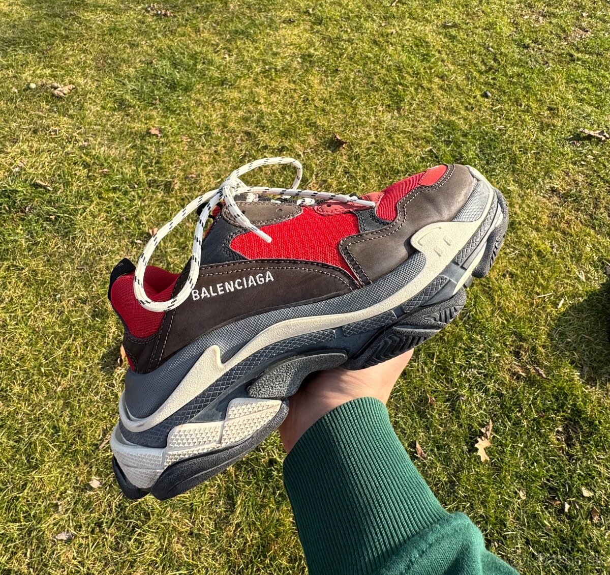 Balenciaga Triple S Red Black 💫