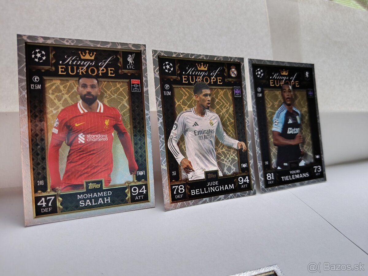 Na predaj 83 kariet Match-Attax cena 14€
