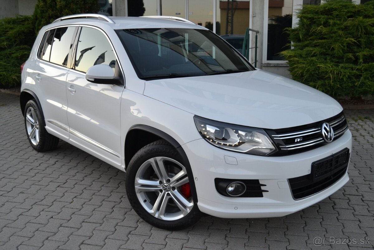 VW TIGUAN 2.0 TDI R LINE 4 MOTION, ALU R18, BIXENÓNY, CHRÓM