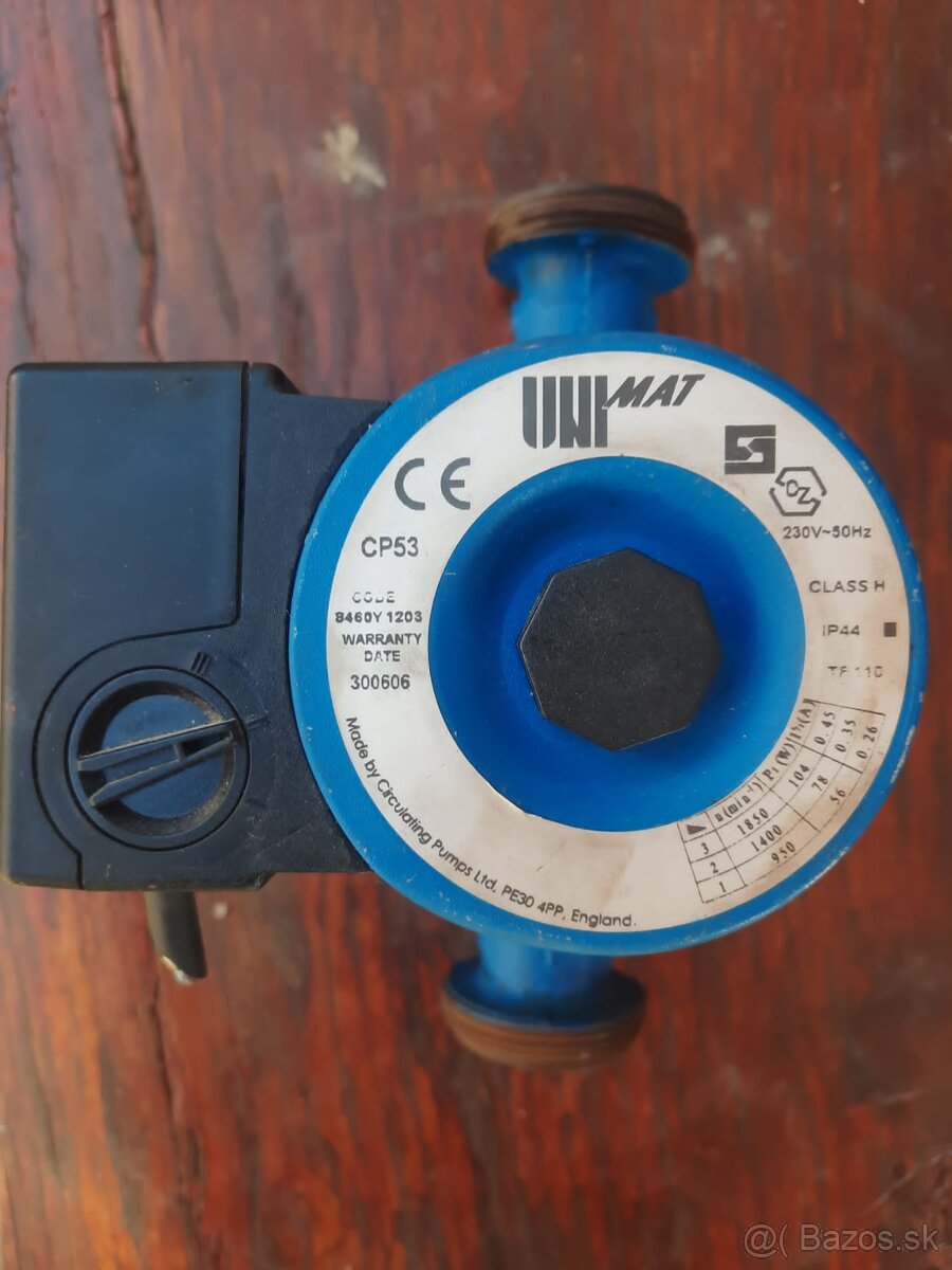 Obehové čerpadlo na kúrenie