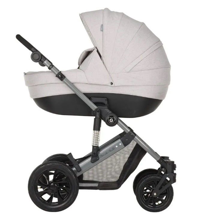 Kombinovaný kočárek HERO Air Max, G-mini, MODRÁ + ŠEDÁ, NOVÉ