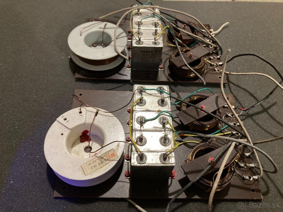 2 ks výhybky tesla 1 pf 06708