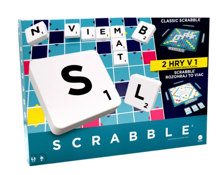 Scrabble - SK verzia - uplne nove, nerozbalene