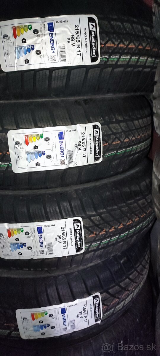 ⭐Zimné MATADOR NORDICA - 215/65 R17 99V FR⭐
