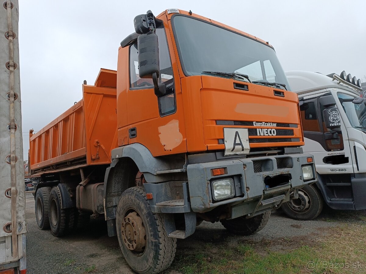 Iveco Trakker MP260E37 6x6 Meiller, manuál,klima 2001