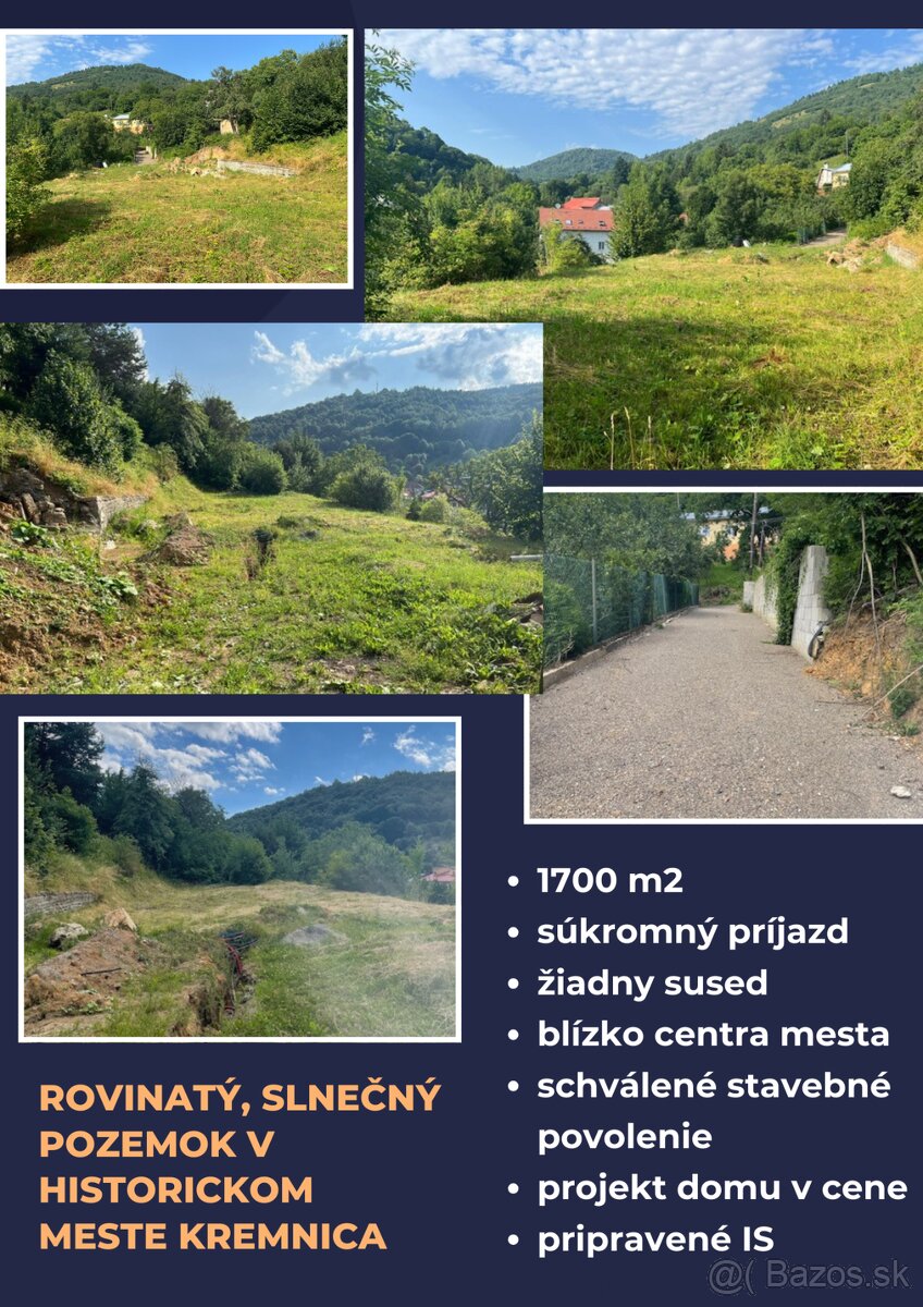 Jedinečný rovinatý pozemok