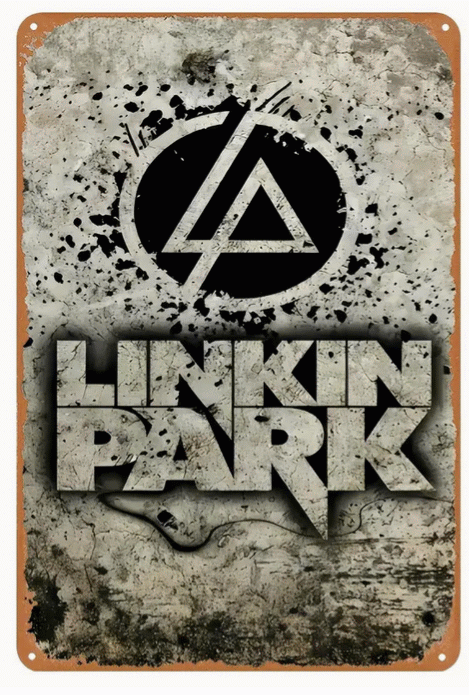 (IHNEĎ) Plechová tabuľa Linkin Park
