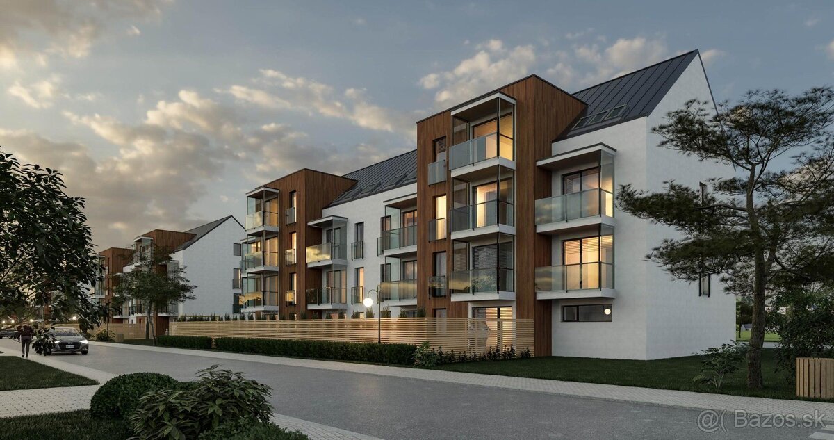 2-izb.byt B9-4 s balkónom v II.ETAPE projektu Dvorníky