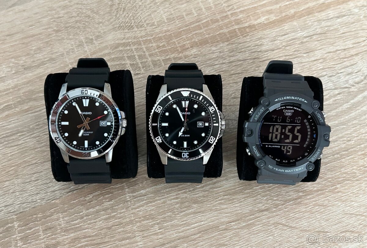 Predám 3x CASIO