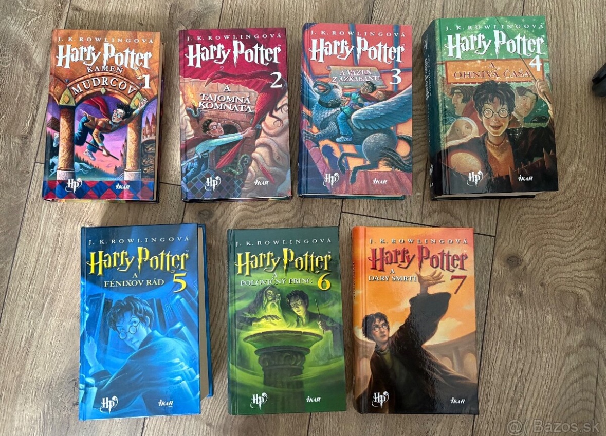Harry Potter 1-7 povodne vydanie