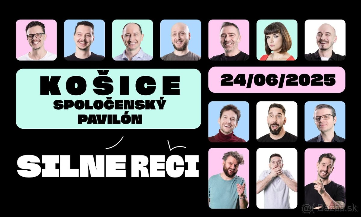 VELKE SILNE RECI V KOSICIACH 24.6.2025