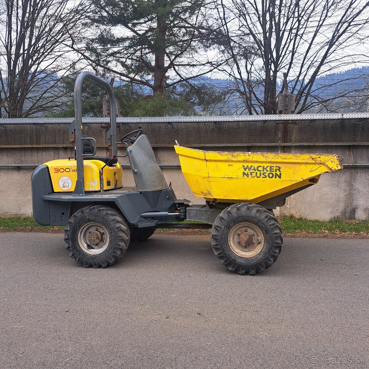 Kolový dumper Wacker Neuson 3001