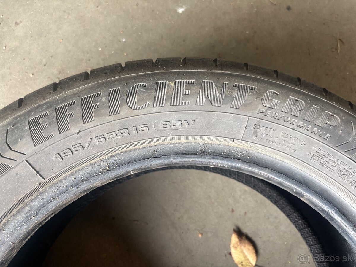 Good year efficient grip 195/55 R15
