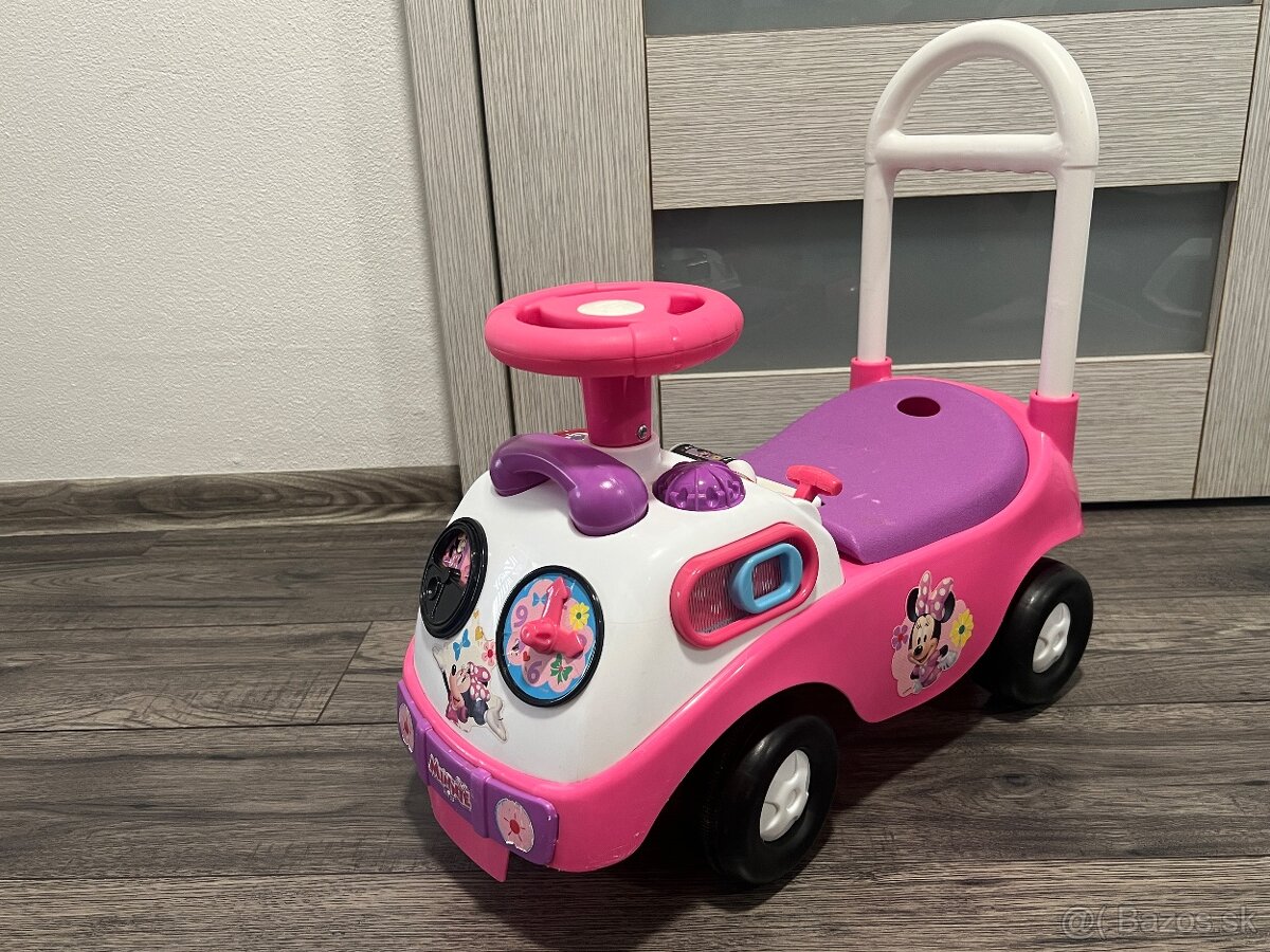 Odrážadlo auto Minnie Mouse Disney