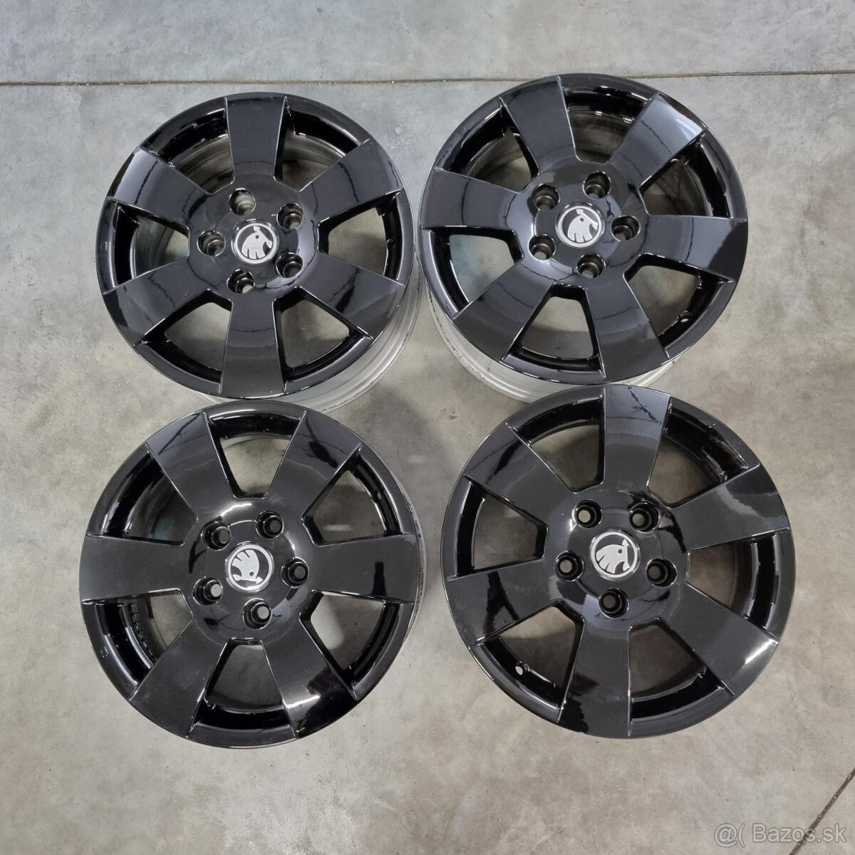 Hliníkové Škoda disky 5x112 R15 6J ET47