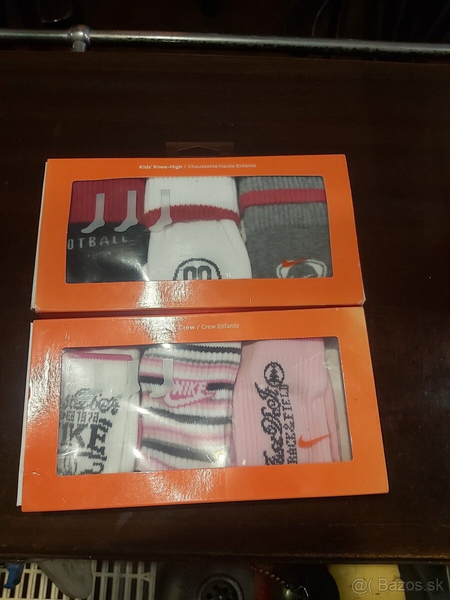 Ponožky zn.Nike veĺkosť 30-34
