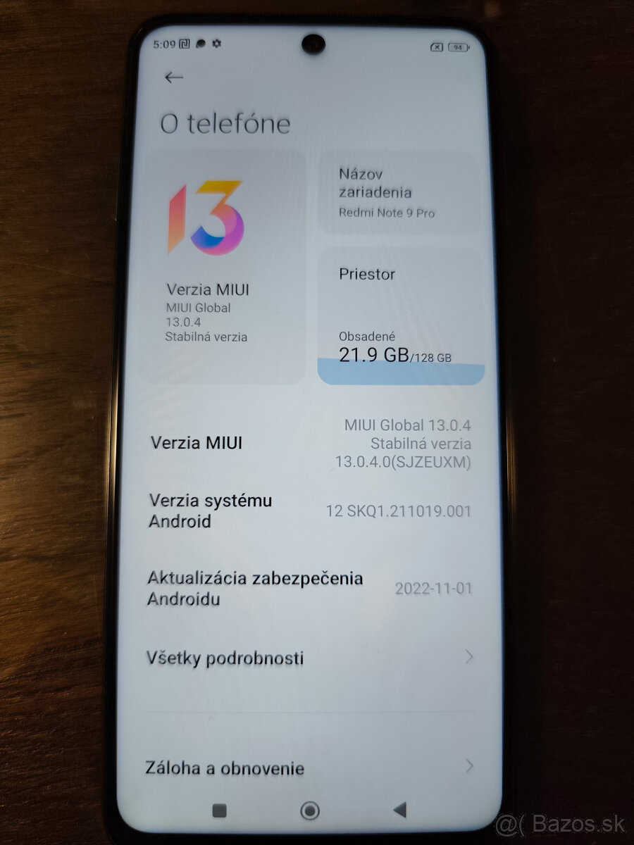 Xiaomi Redmi Note 9 Pro 6GB RAM, 128 GB ROM