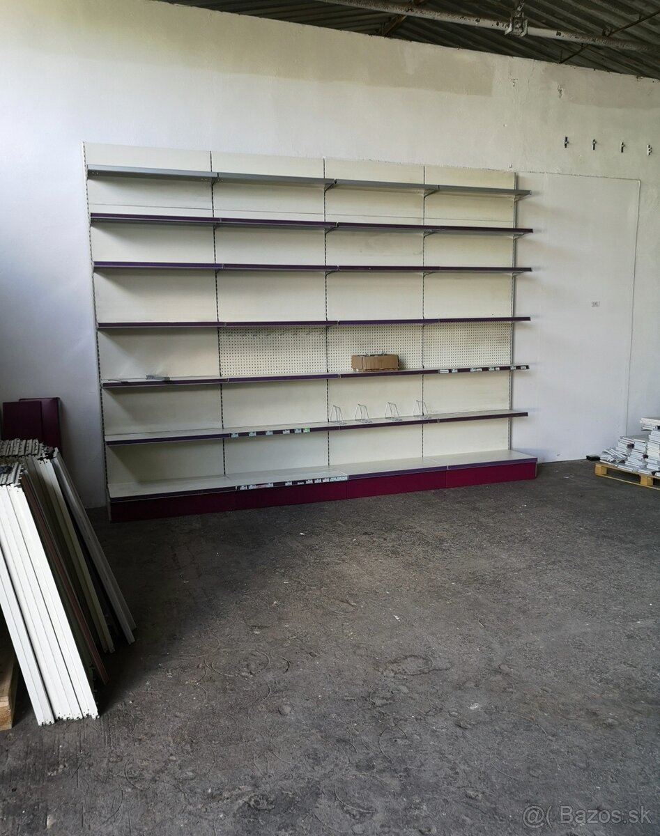 Predám kovové regály