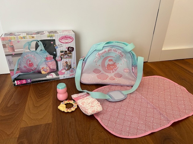 taška pre bábiky s príslušenstvom