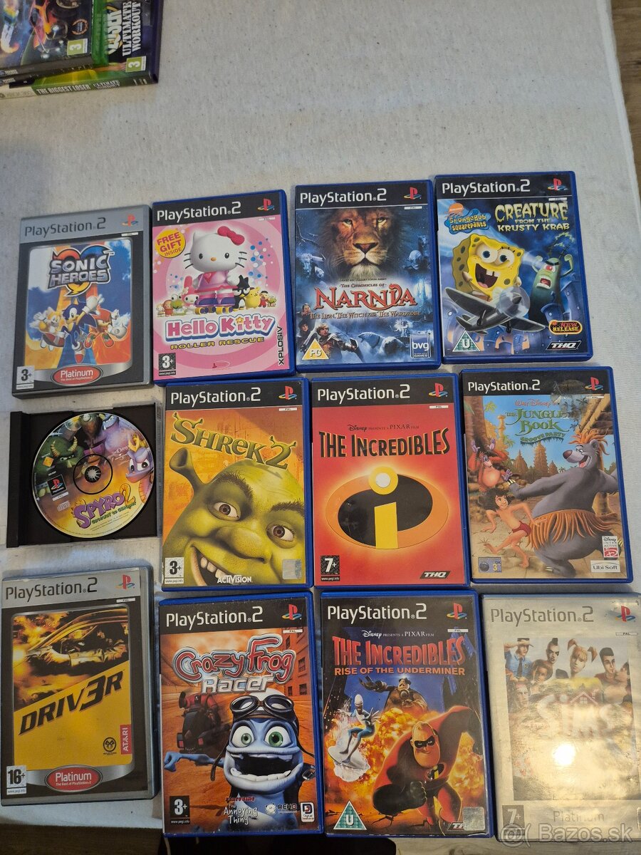 Ps2 hry detské