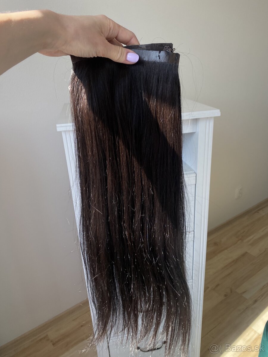 Clip in seamless vlasy 60 cm