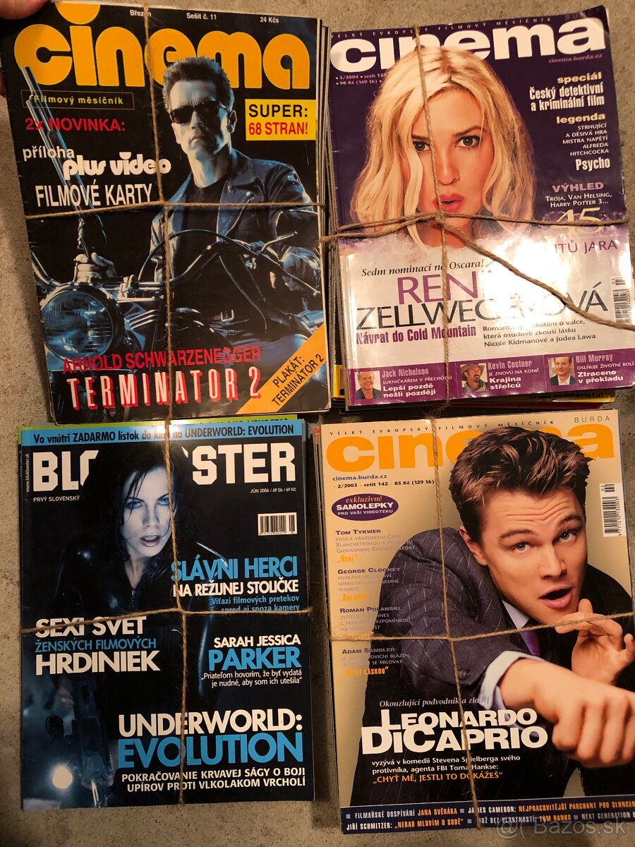 Časopisy Cinema a Blockbaster