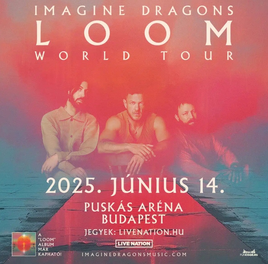 Imagine Dragons - Budapest - 14.+15. 6. - aktualne