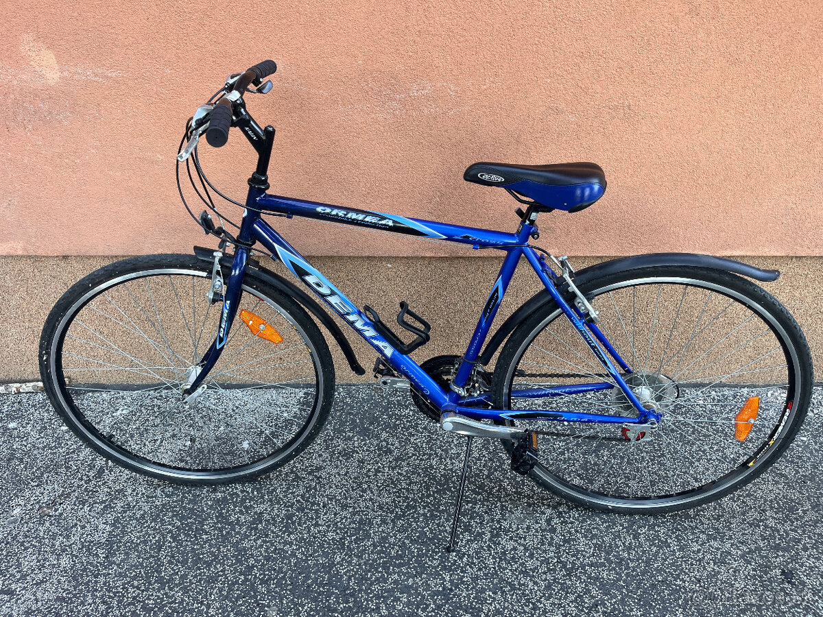 Crossový bicykel Dema Ormea modrý