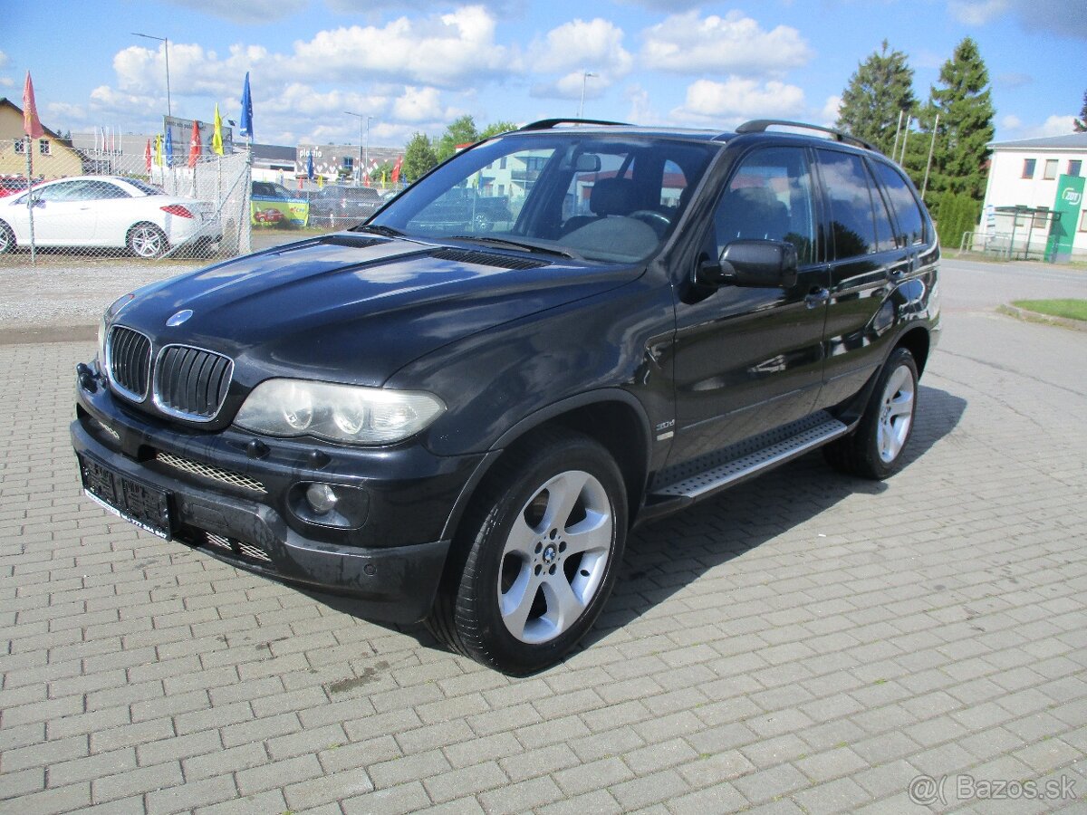 BMW X5 3,0d 160kw Sportpaket bez koroze 09/2004