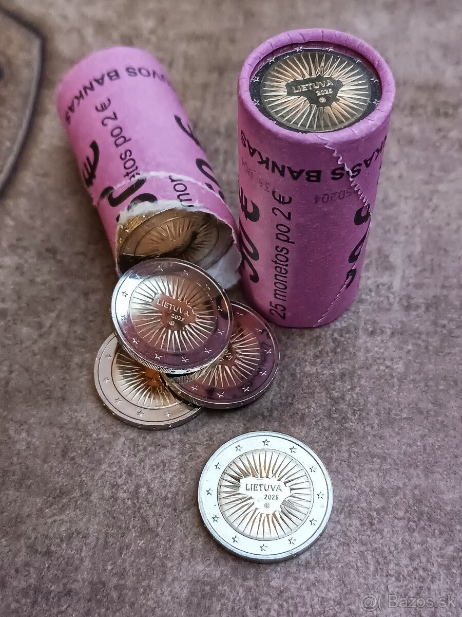 Litva 2025 Defence ,2€ euro