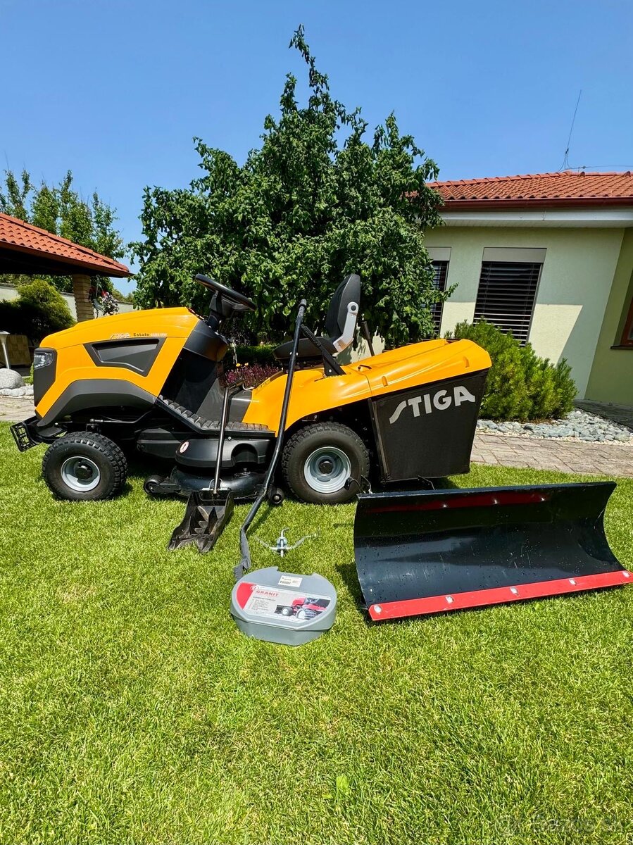 Predám záhradnú traktorovu kosacku Stiga