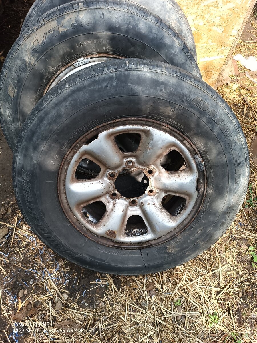 Predám oceľové disky na Toyota 90