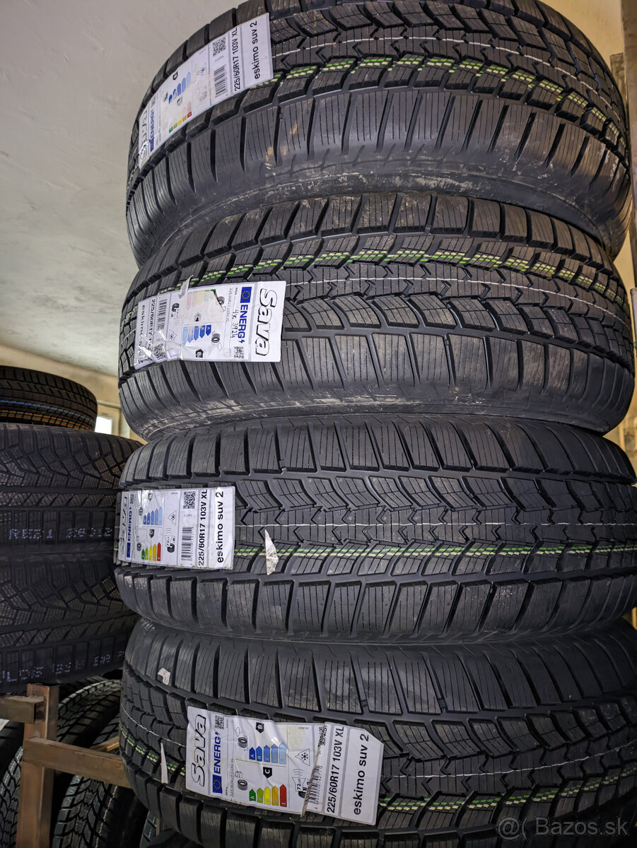 Zimné pneumatiky 225/60 R17 Sava DOT2024
