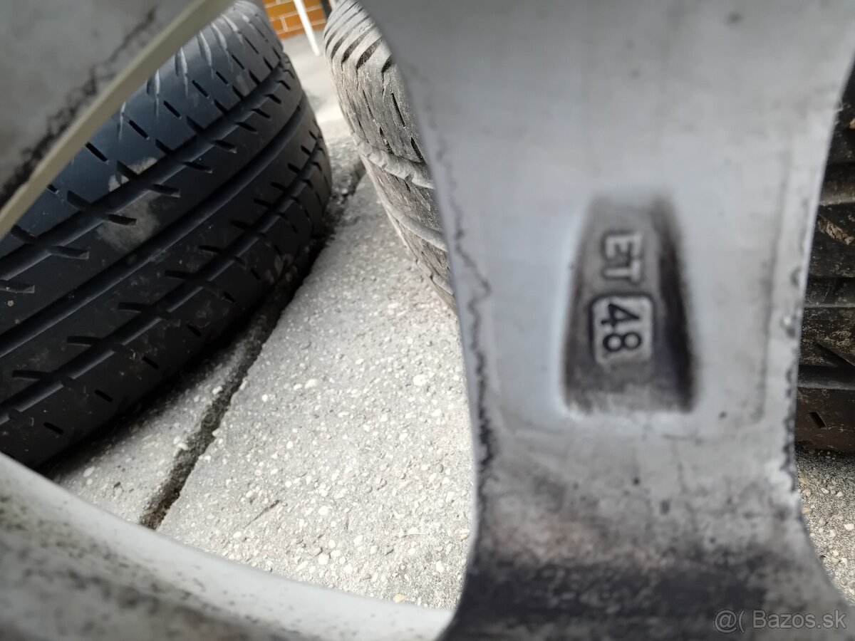195/65/R15 letné pneumatiky s alu diskami