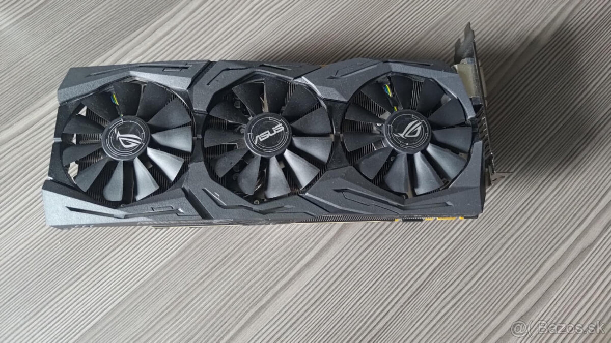 Grafická karta ASUS ROG GTX 1080 – plne funkčná