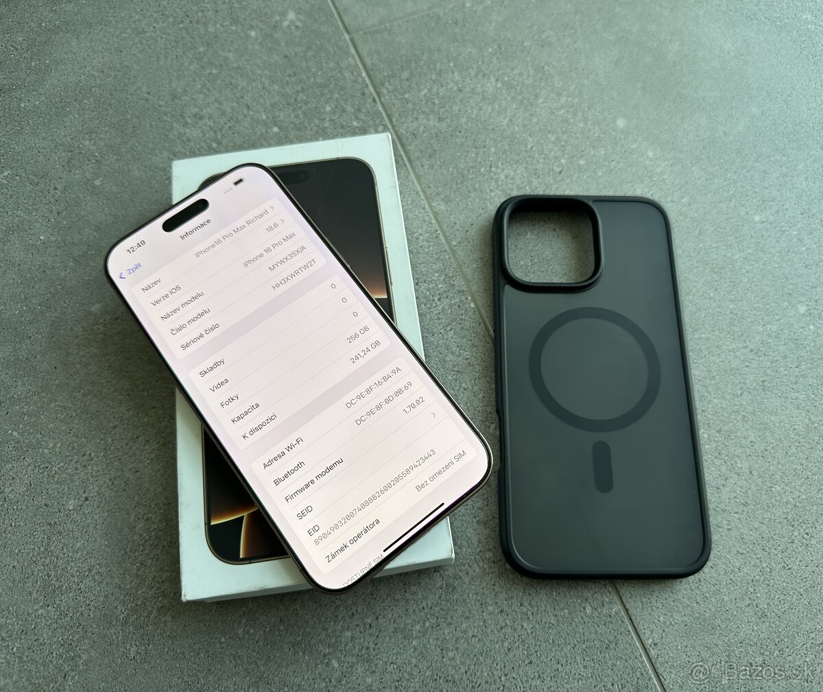 iPhone 16 Pro Max kupovaný 04/25