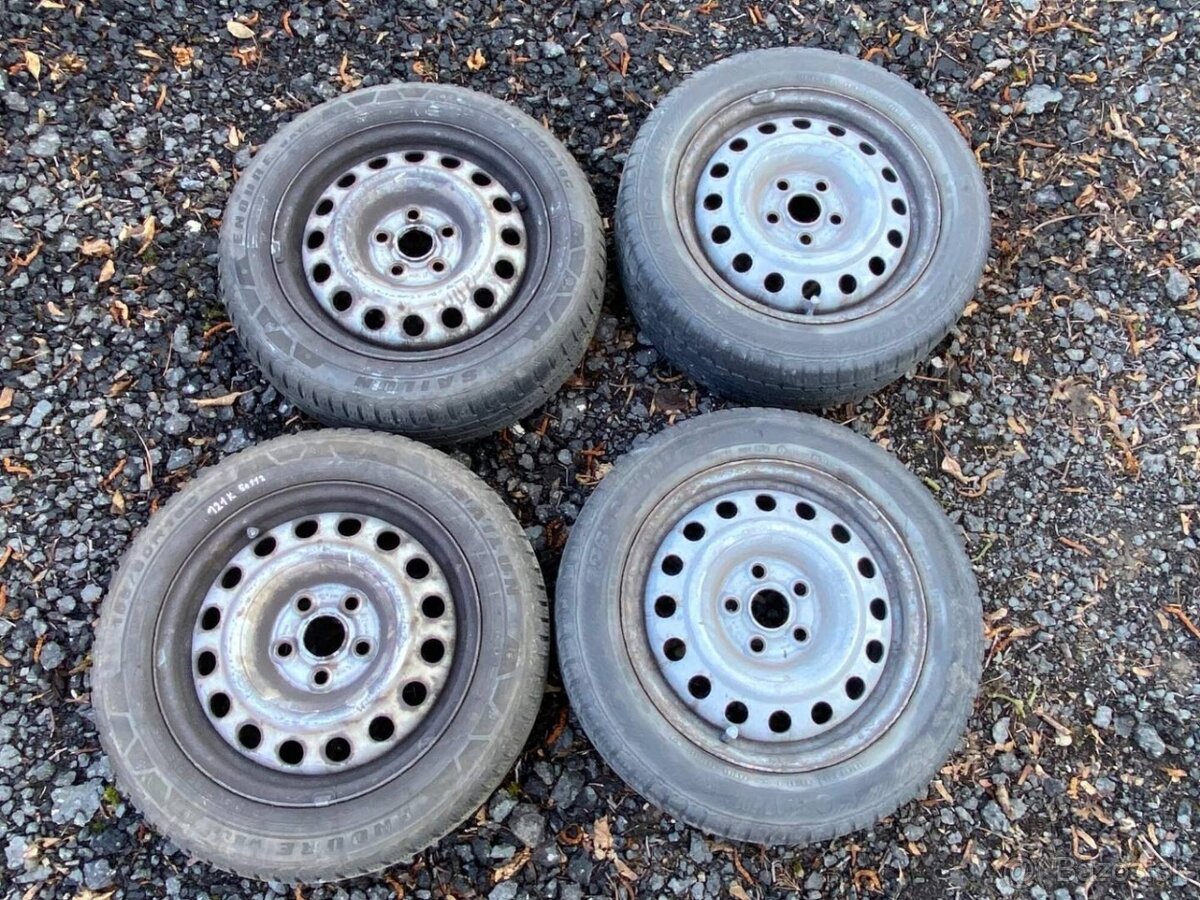 121. sada zimní kola 195/60 r16 5x112 VW Škoda