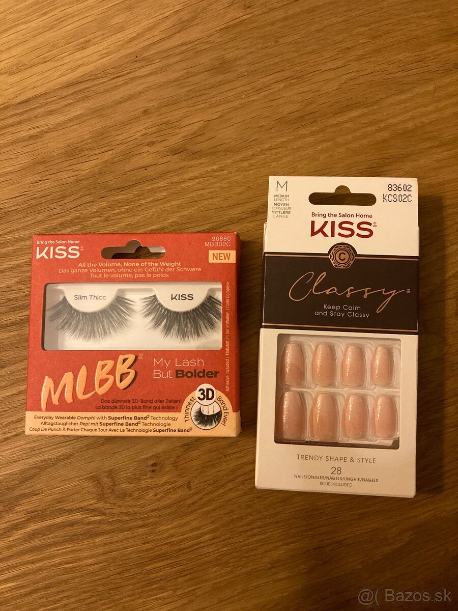 Úplne nové riasy a nechty KISS